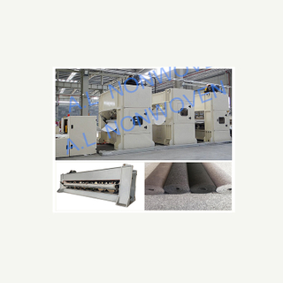 ALDT--5800mm Tecido Poliéster Tapete Punção Máquina de Fabricação de Não Tecidos
