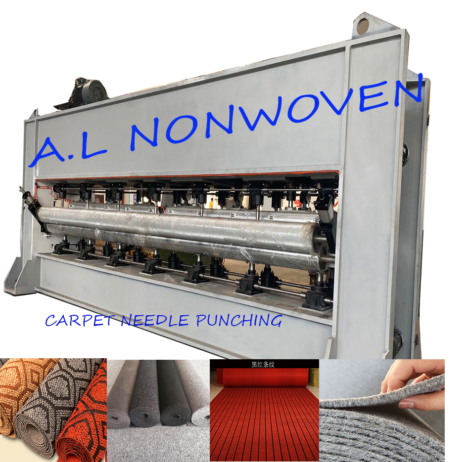 ALFZ --- 3200mm agulha de feltro oeste máquina de fabricação de não tecidos